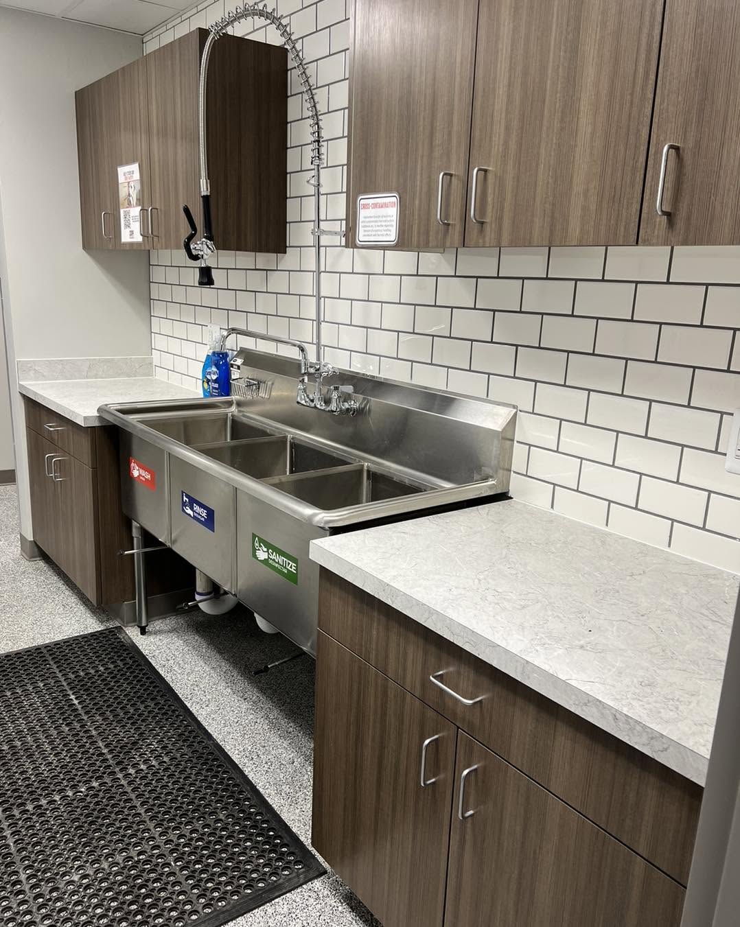 Wash area DDR